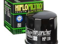 filtro olio originale HIFLO HF138 SUZUKI INAZUMA 2 Bergamaschi