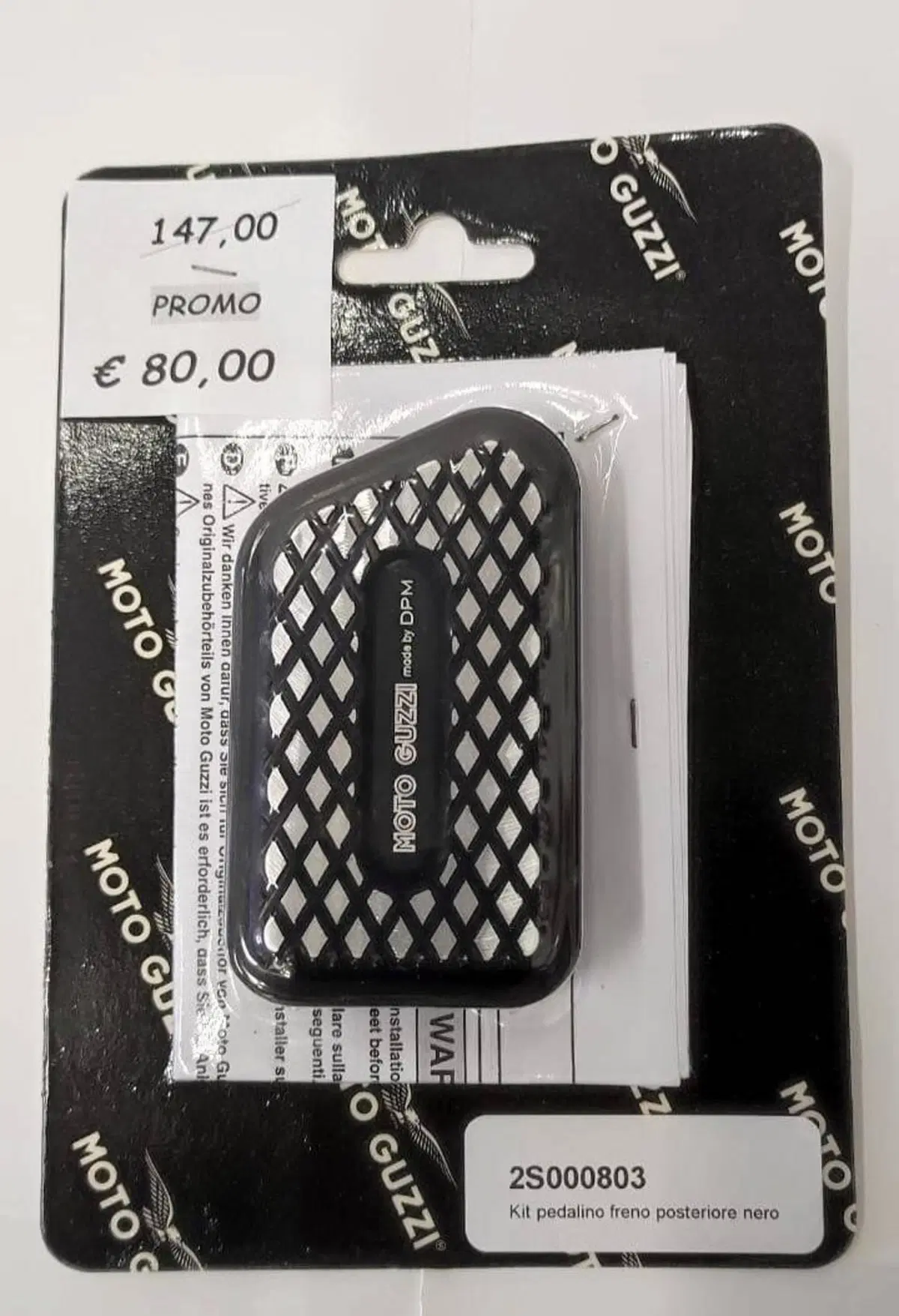 Kit pedalino freno post Moto Guzzi (2)