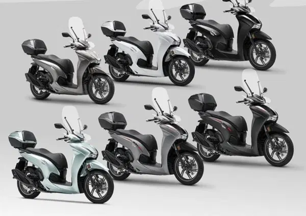 Ecco come si rinnova l'intera gamma Honda SH