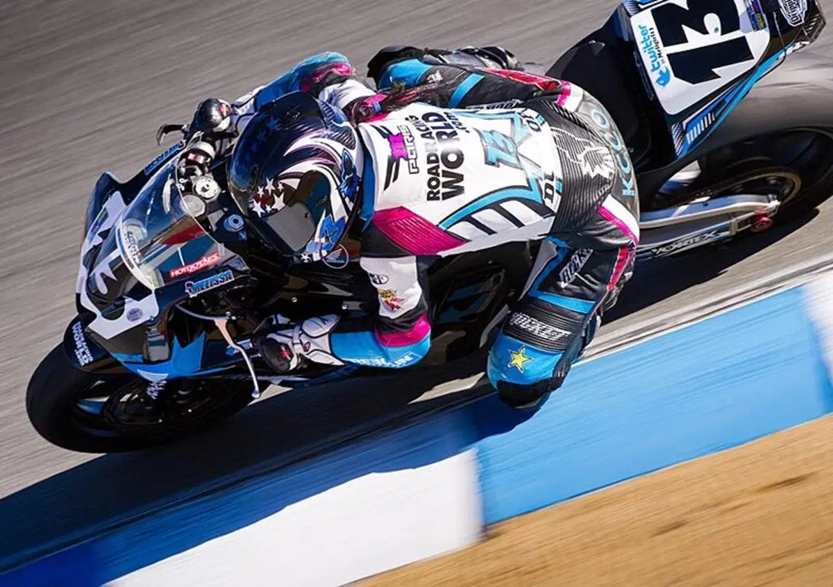 Melissa Paris al via della Supersport MotoAmerica