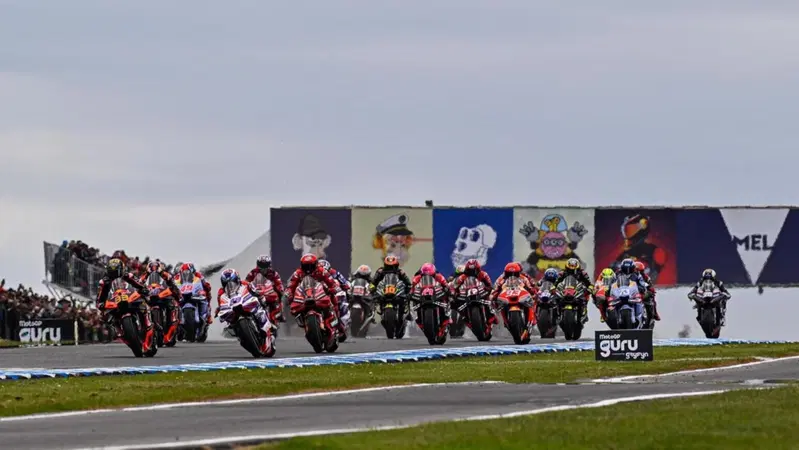 MotoGP 2023. GP d'Australia. Rischio maltempo a Phillip Island, cambiano anche gli orari della domenica (tutto anticipato, tornano i warm up)