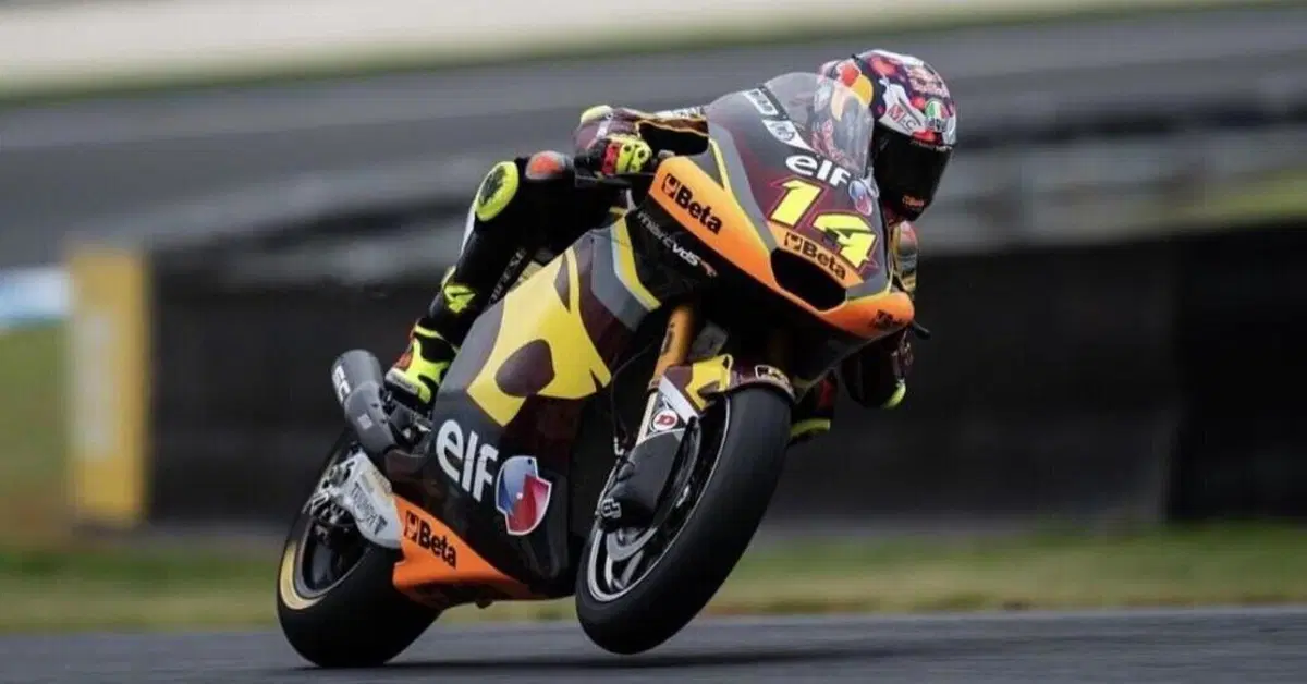 MotoGP 2023. GP d'Australia. Super Tony Arbolino stravince sull'acqua, 15 secondi di vantaggio! (ma prende met&agrave; punti)