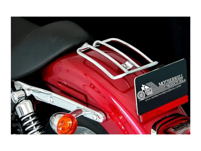 Portapacchi cromato per monoposto per Sportster da 