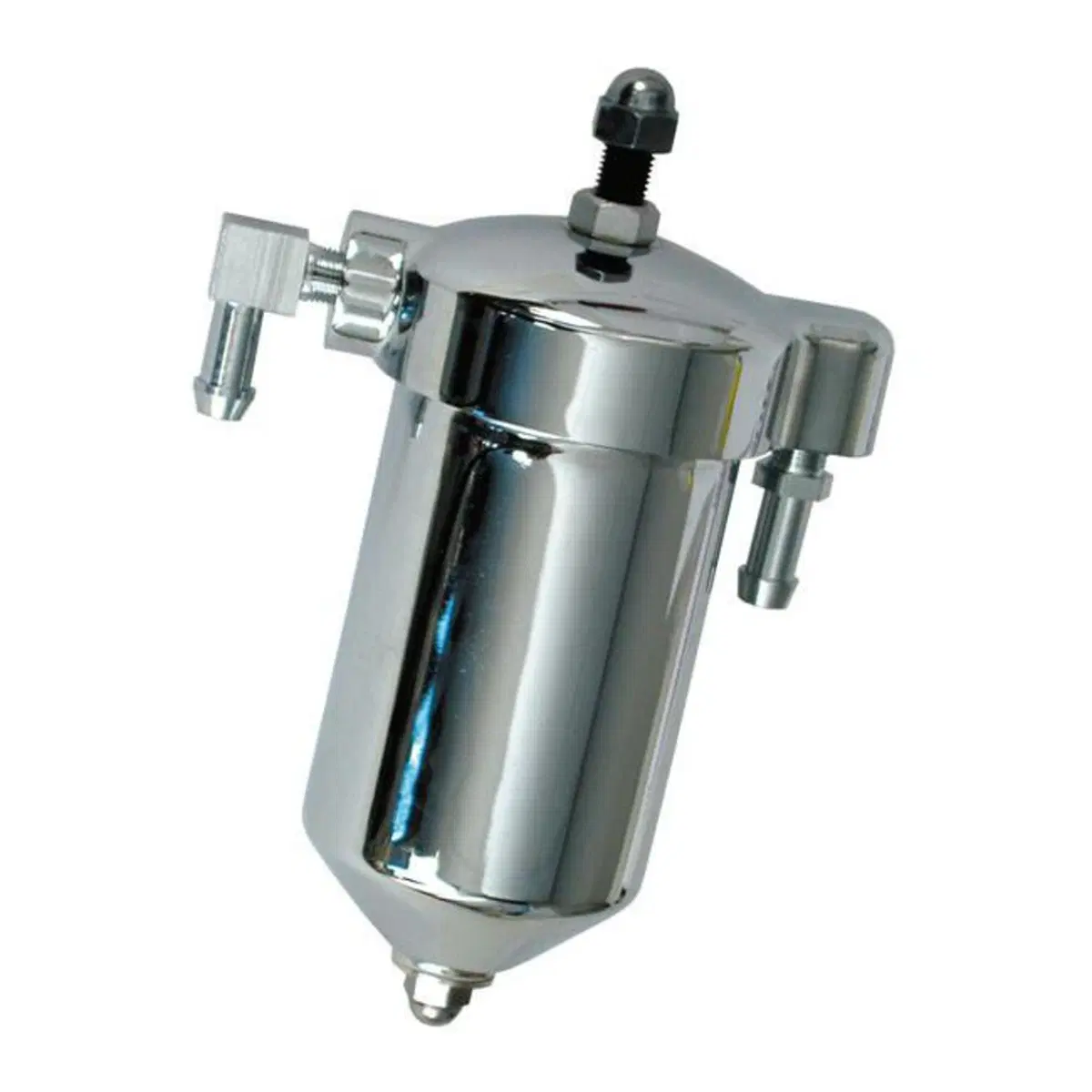 Filtro olio cromato stile Panhead Per Knuklehead d 