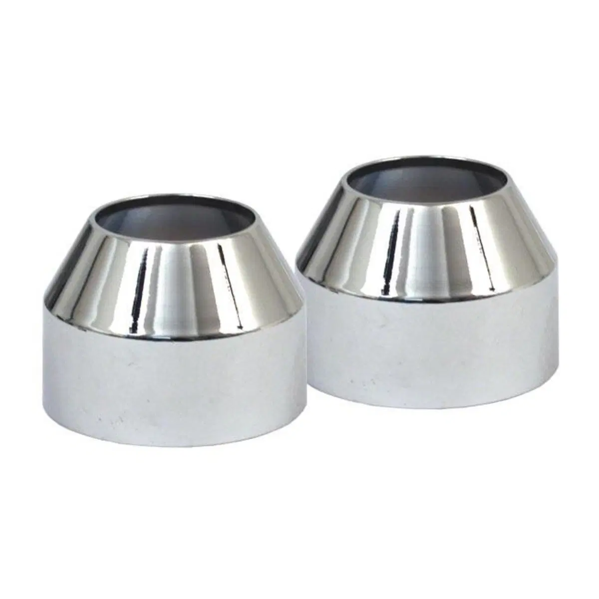 Coperchi parapolvere cromati per forcelle da 49mm 