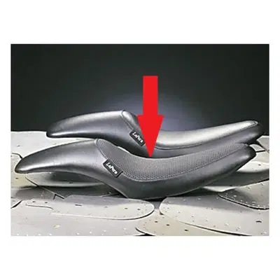 Sella Le Pera Silhouette Basket Wave per Sportster