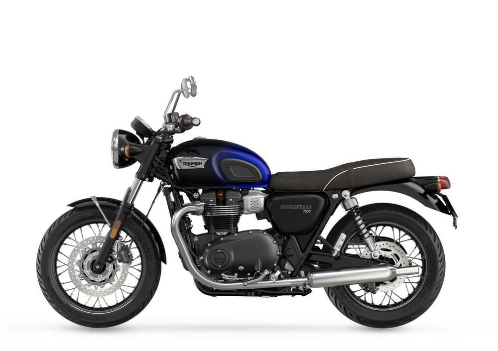 Triumph Bonneville T100 Stealth Edition (2024) (4)