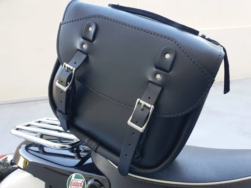 Borsa in Pelle Nera nuova USA (2)