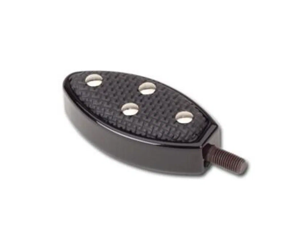 Pedalino cambio Banana gomma nera, nero Cycle Smi 