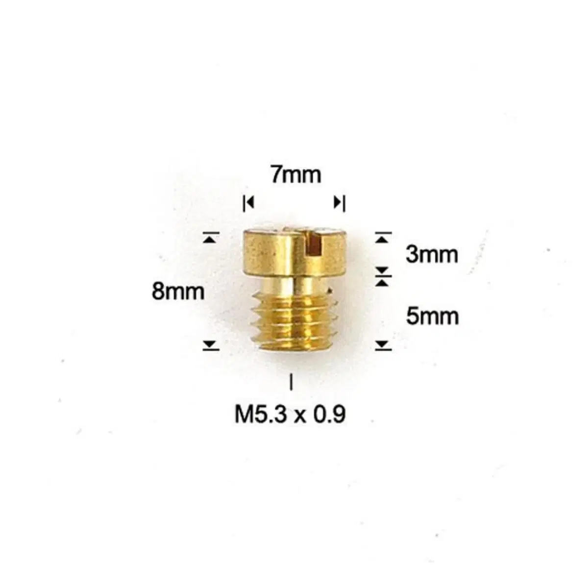Getto del massimo da 185 per carburatore Keihin CV 