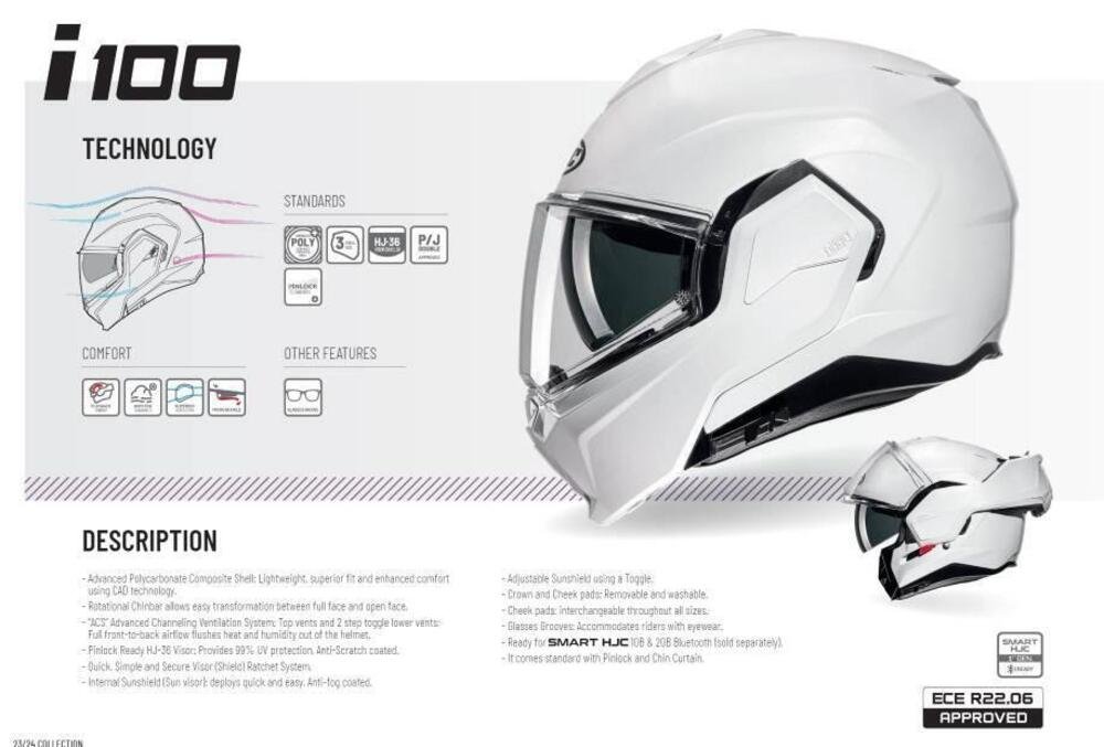 CASCO MODULARE i100 Hjc Helmets