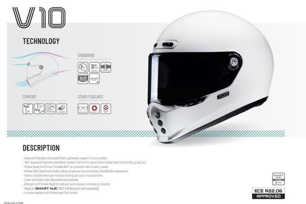 CASCO INTEGRALE V10 Hjc Helmets