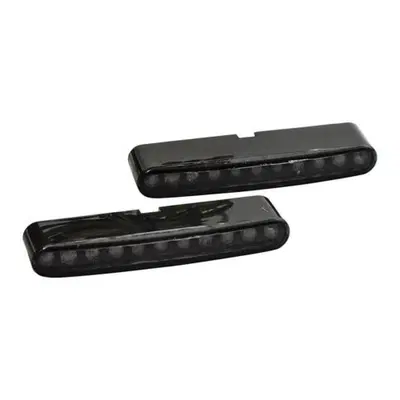 frecce a led Stripe nere lenti fum&egrave; omologate Moto 