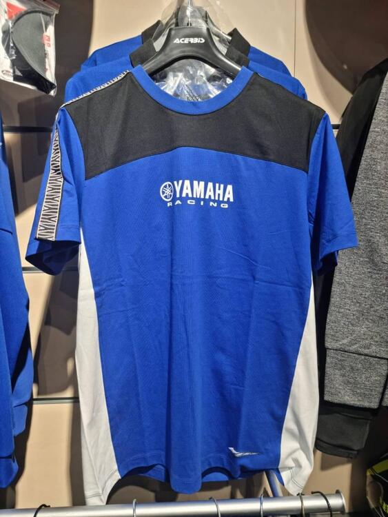 MAGLIETTA T-SHIRT PADDOCK BLUE UOMO - B24FT113E2- Yamaha