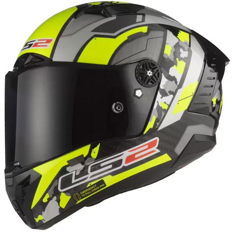 Casco integrale LS2 FF805 THUNDER C SPACE in Carbo