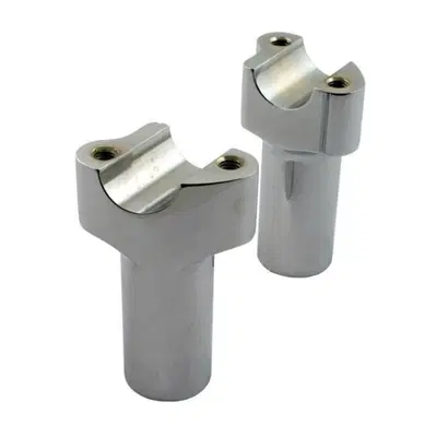 Riser Chubby alti 3.5&rsquo;&rsquo;, dritti, cromati, Wild 1 P