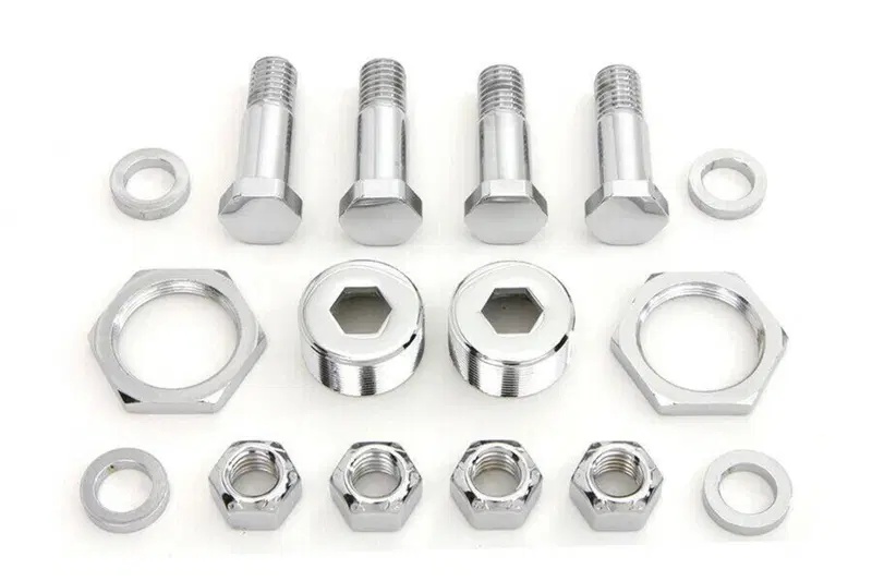 Kit bulloni cromati per bilanceri forcella Springe 