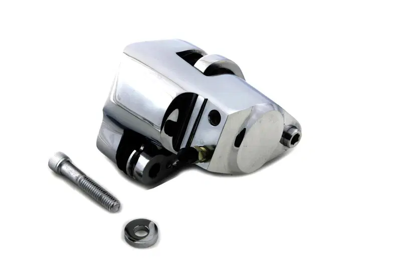 Pinza freno anteriore destra cromata per Softail S 