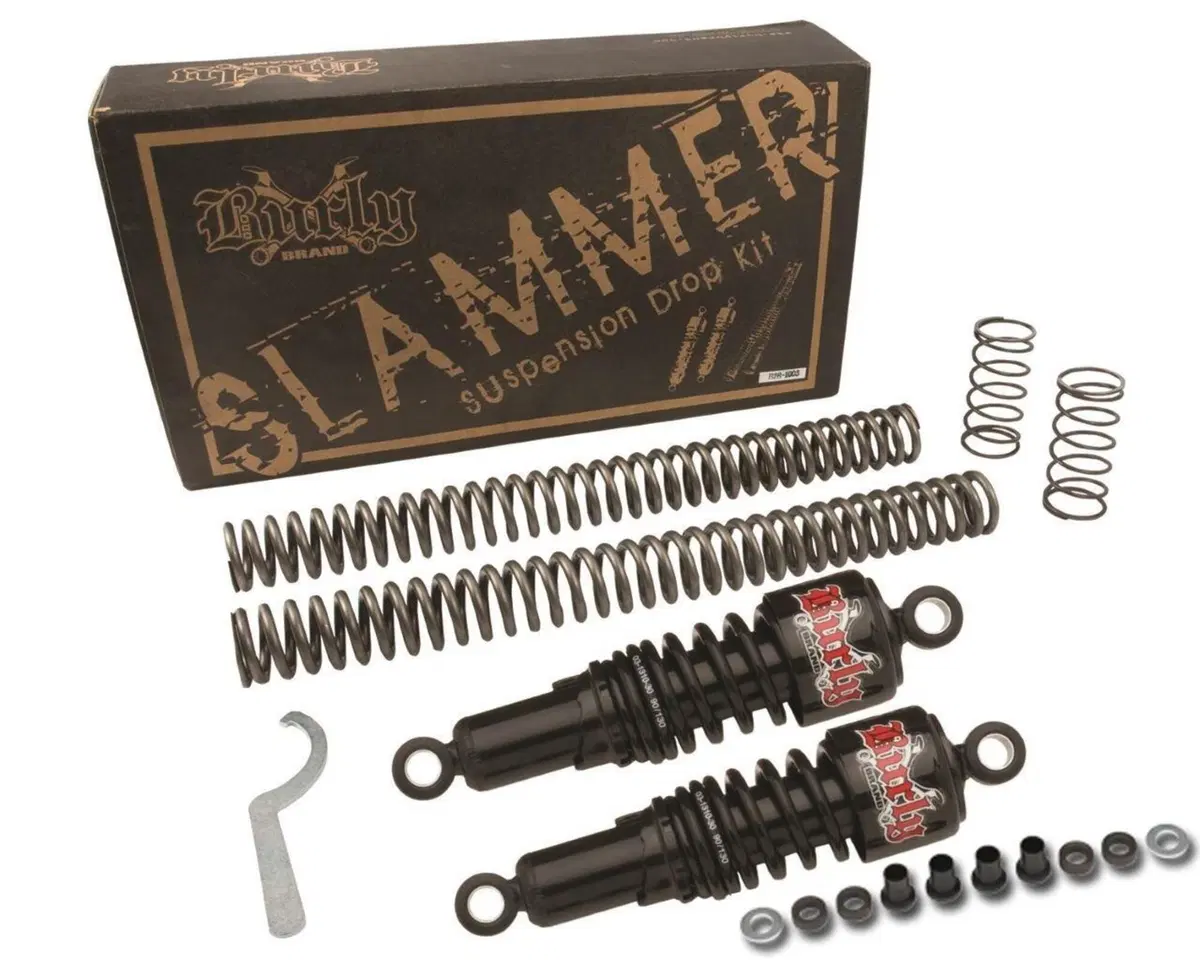 Kit abbassamento anteriore e posteriore Burly Slam 