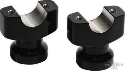 Riser Thunderbike Flat alti 2,5&rsquo;&rsquo;, dritti, neri, P