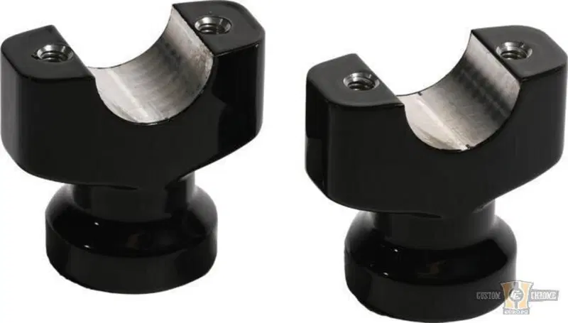 Riser Thunderbike Flat alti 2,5’’, dritti, neri, P