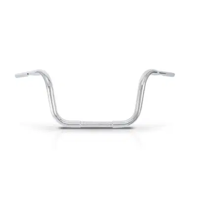 Manubrio Ape Hanger 1-1/4" alto 10" Cromato Gorill 