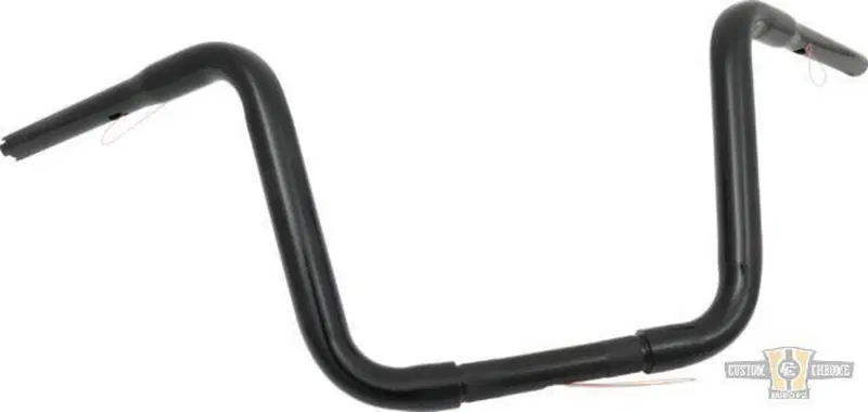 Manubrio Ape Hanger 1-1/4" alto 11" nero senza fos Santee