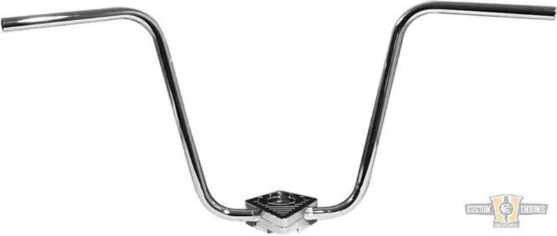 Manubrio Ape Hanger 1" alto 18" Cromato senza foss Fehling