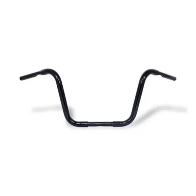 Manubrio Ape Hanger 1-1/4" alto 12" Nero Buffalo p 
