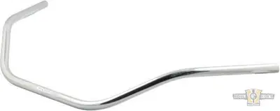 Manubrio Dirty 1" alto 5" Largo 97cm Cromato, con Fehling