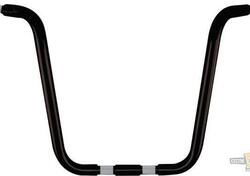 Manubrio Ape Hanger 1-1/4 alto 16 nero preforato 