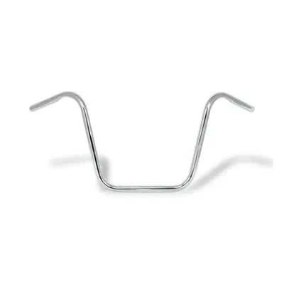 Manubrio Ape Hanger 1" alto 14" Cromato con fosset 