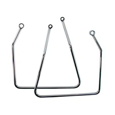 Supporti borse cromati per Sportster dal 1982 al 1 