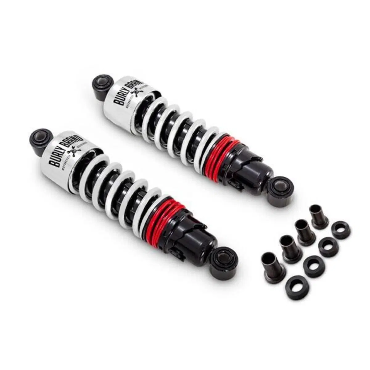 Ammortizzatori 11,5" cromati Burly Slammer Plus pe 