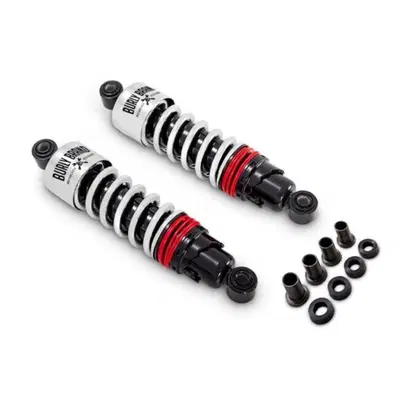 Ammortizzatori 11,5" cromati Burly Slammer Plus pe 