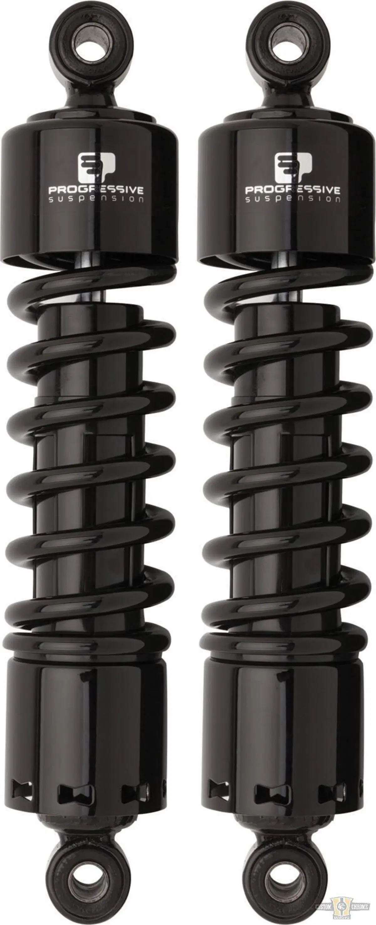 Ammortizzatori 12" neri Progressive Suspension 412