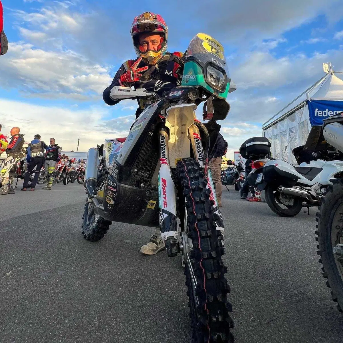 Finale col botto al Motorally in Sardegna: il racconto del Perfetto sulla Fantic 450 Rally (2)