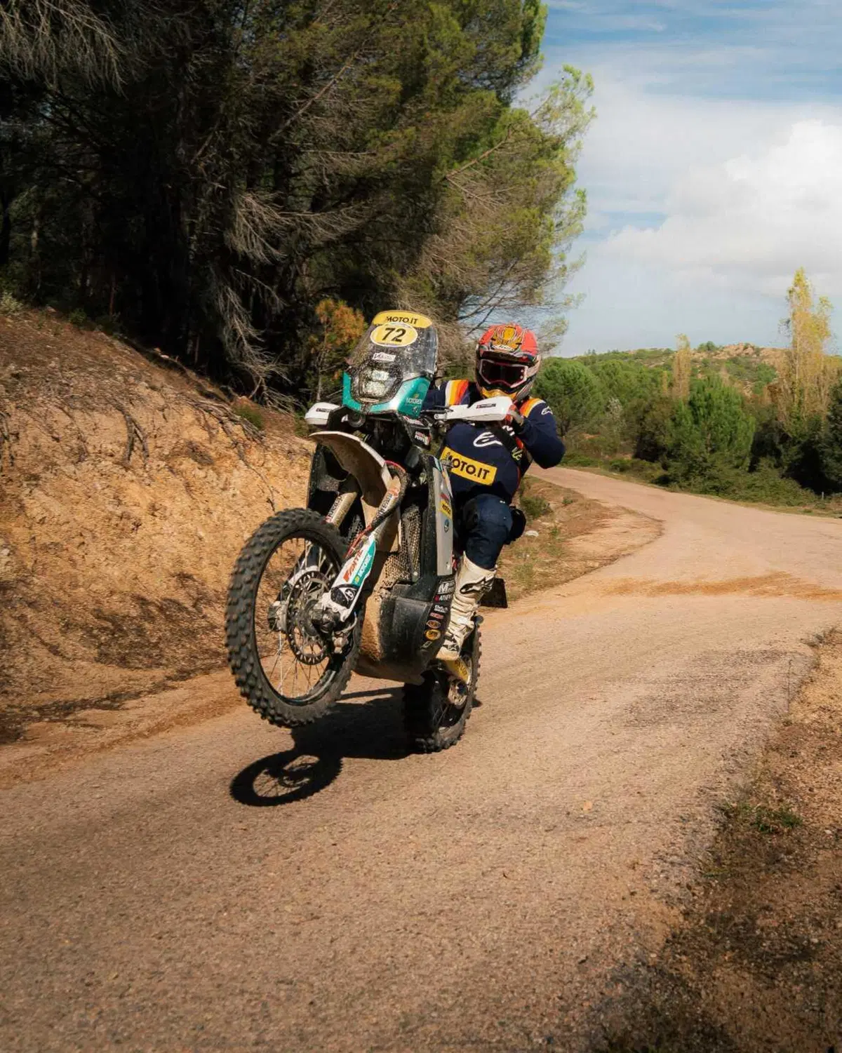 Finale col botto al Motorally in Sardegna: il racconto del Perfetto sulla Fantic 450 Rally (5)