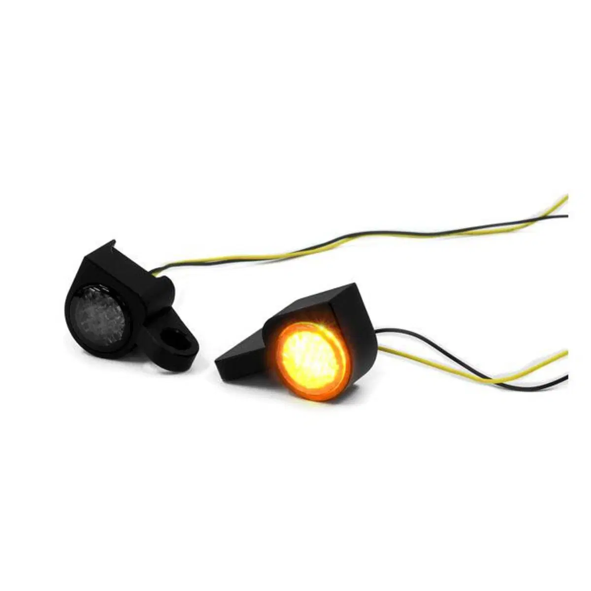 Frecce led Zieger 4 per comandi manubrio nere lent 