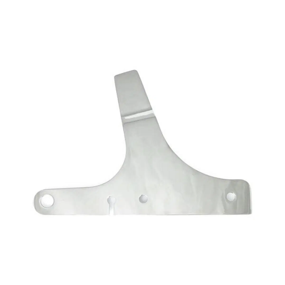 Piastre cromate per schienalino Sissy Bar fisso pe 