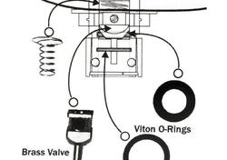 kit riparazione valvola di ritegno per Touring dal 