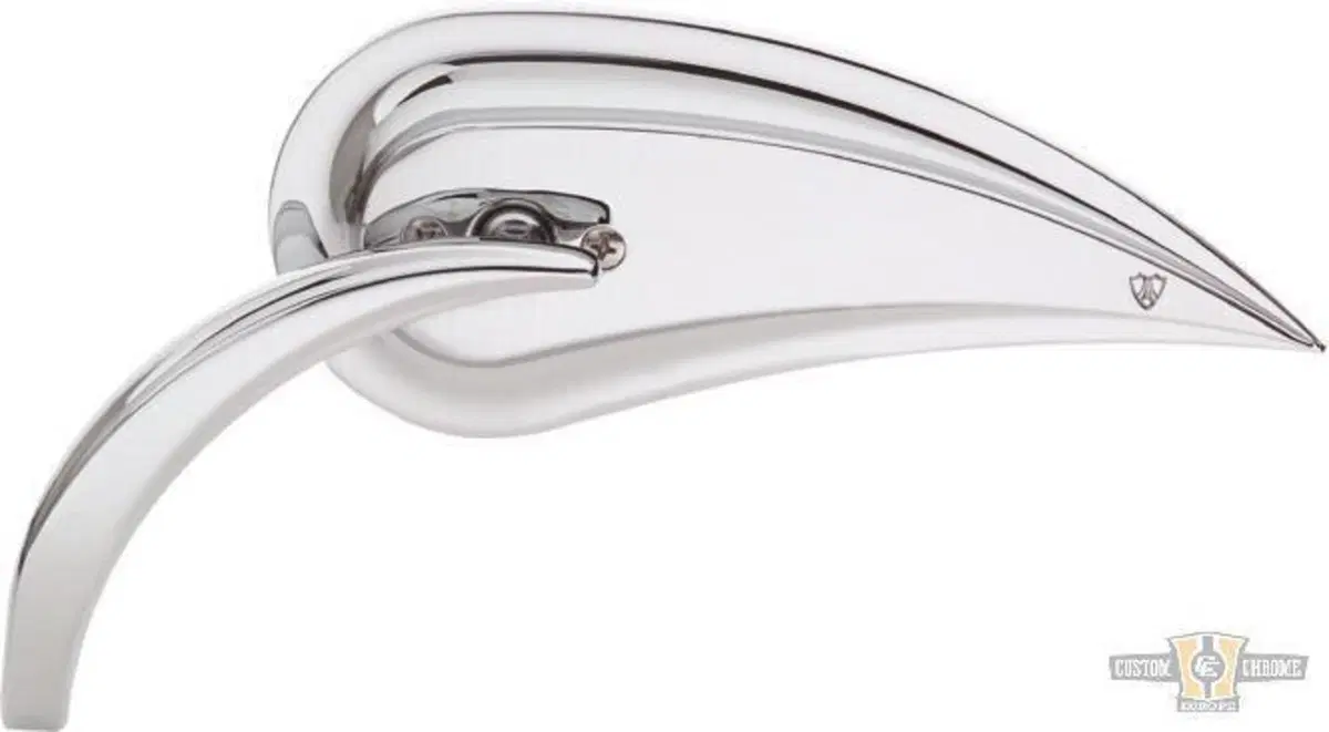 Specchietto Rad 3 cromato a goccia sinistro cromo Arlen Ness