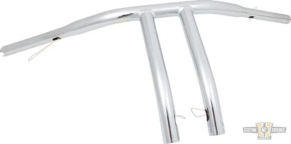 Manubrio T Bar pullback 1-1/4" alto 12" Largo 76cm Santee