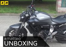L'unboxing di Matteo: Yamaha MT-07