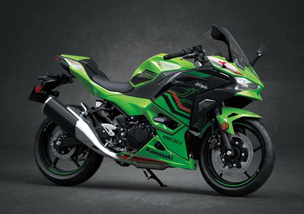 Kawasaki Ninja 500, presentata a EICMA 2023 la nuova sportiva A2. Caratteristiche tecniche