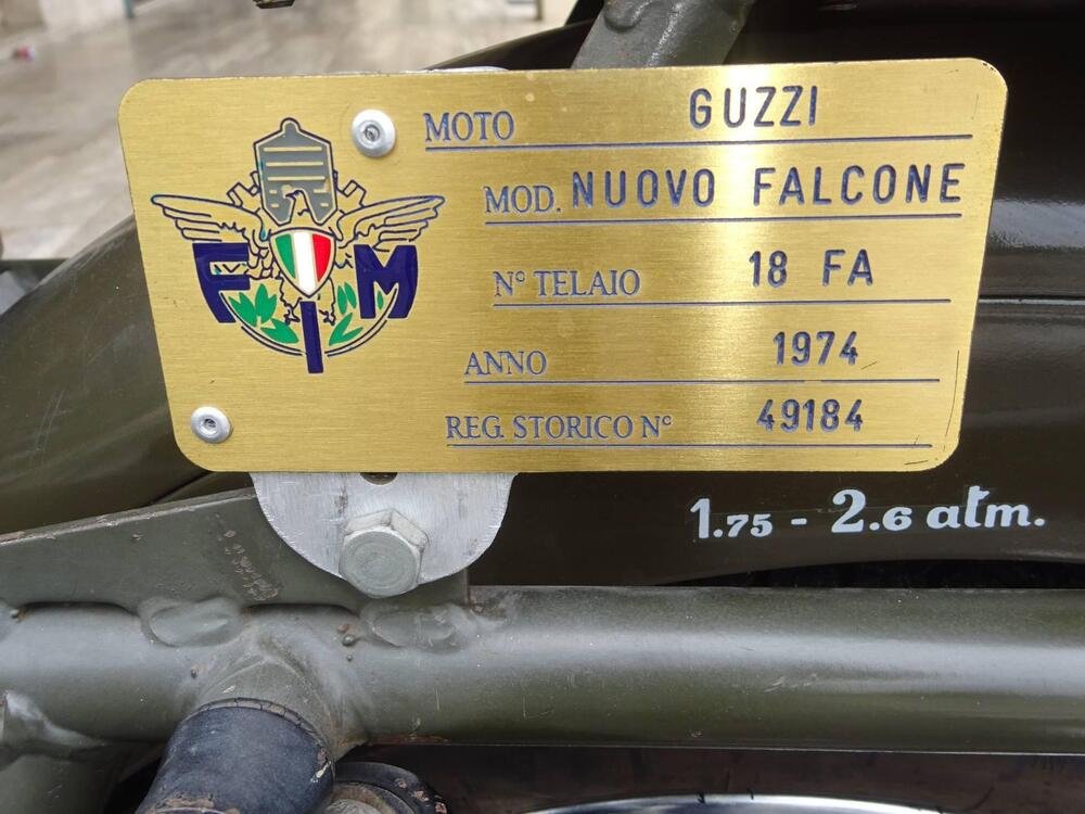 Moto Guzzi NUOVO FALCONE militare (2)