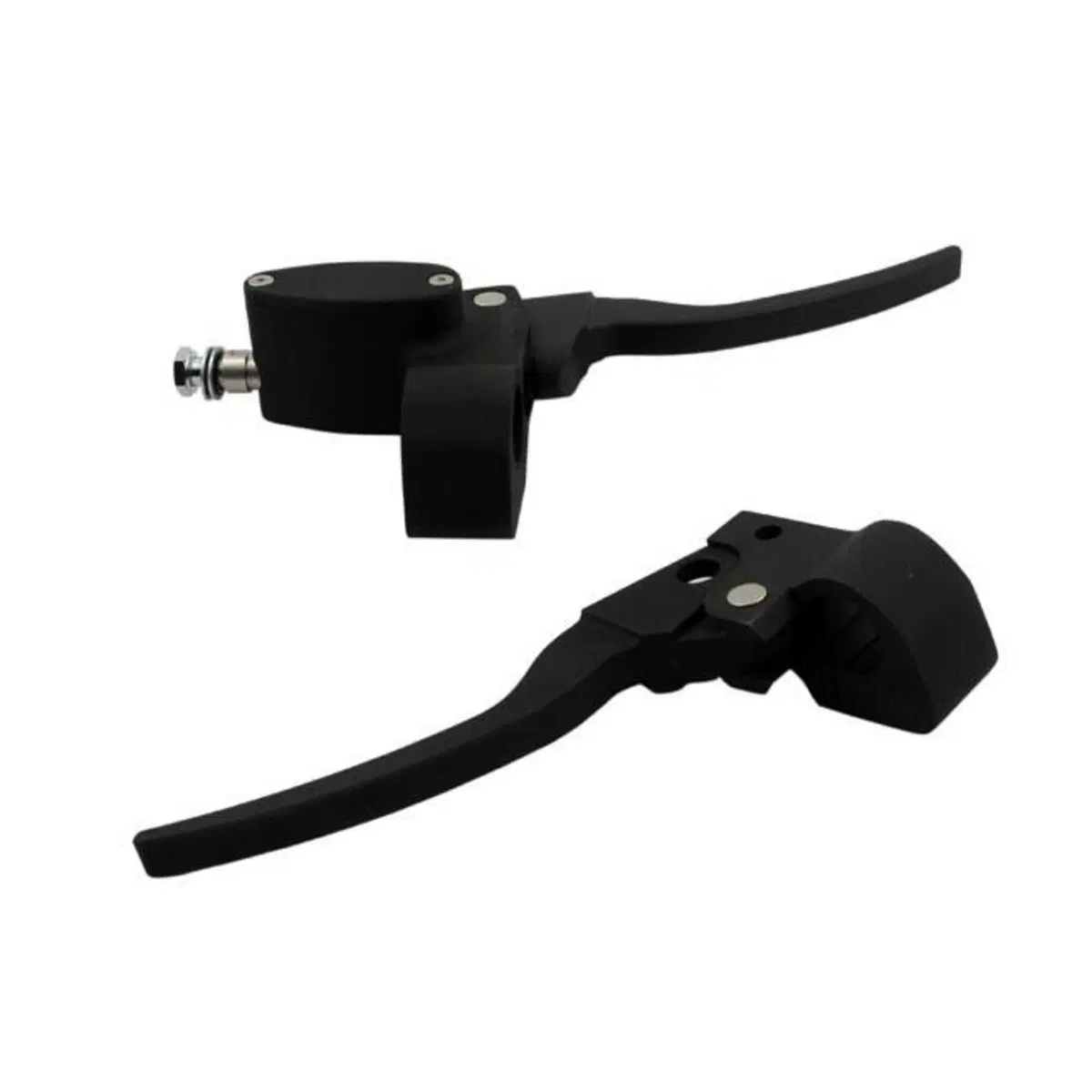 Comandi manubrio Custom neri singolo disco con fri 
