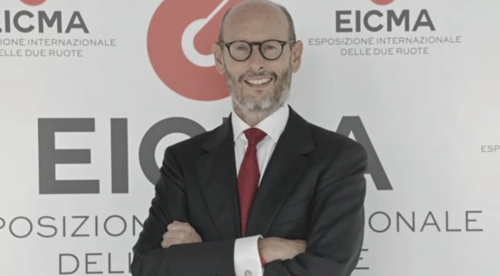 Pietro Meda. La chiusura del Salone a spasso con il Presidente di EICMA