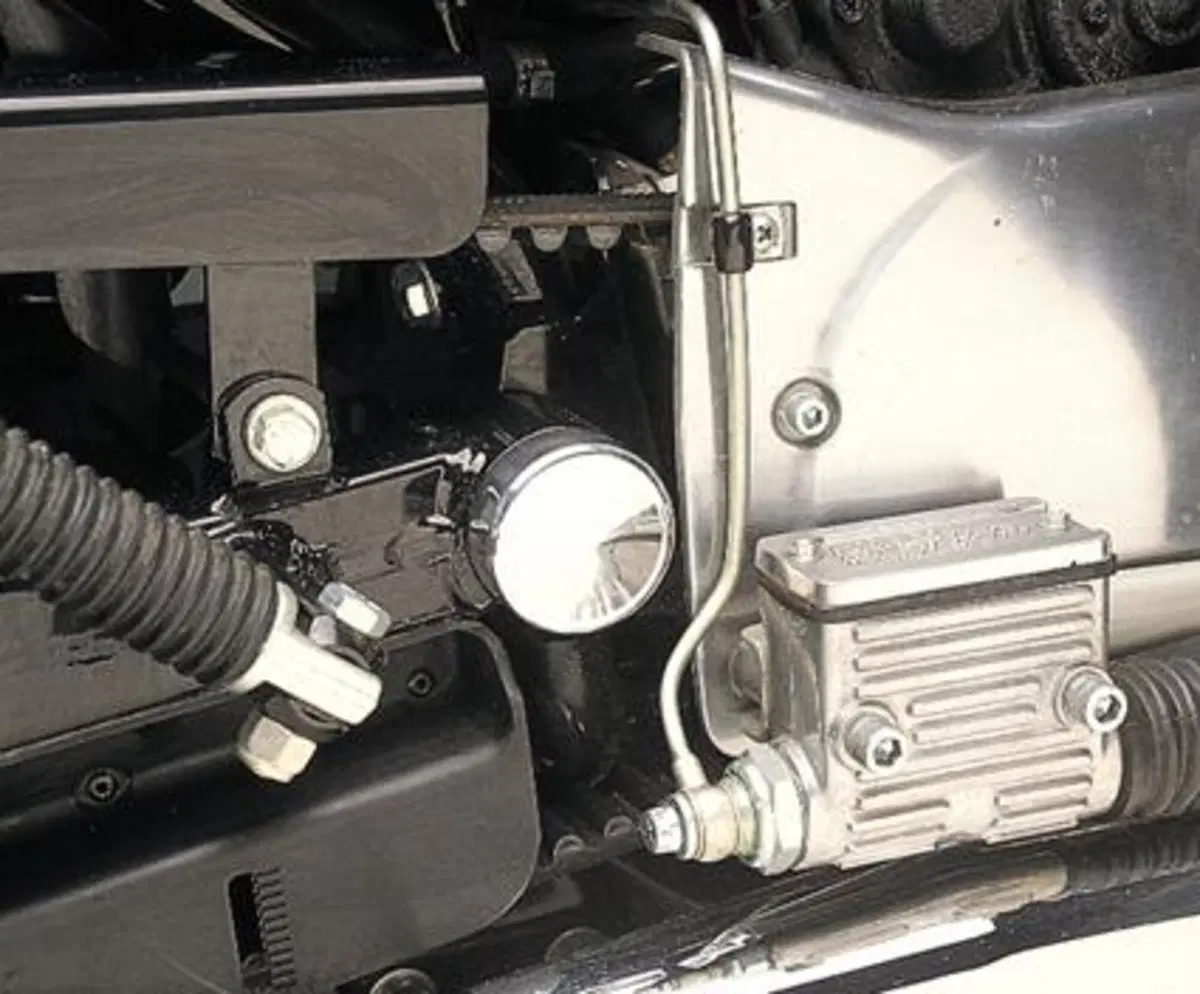 Coperchio perno forcellone/telaio per Sportster - 