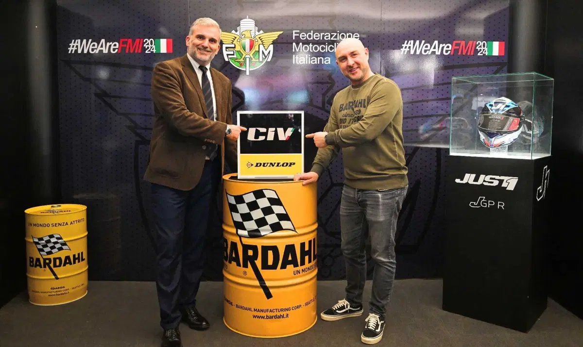 Dunlop CIV 2024: Maroil-Bardahl Italia è official sponsor
